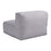 Zuo Modern Luanda Middle Chair, Gray