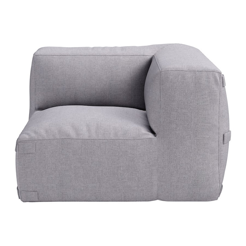 Zuo Modern Luanda Corner Chair, Gray