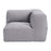 Zuo Modern Luanda Corner Chair, Gray