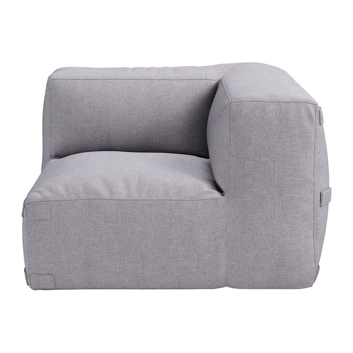 Zuo Modern Luanda Corner Chair, Gray