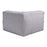 Zuo Modern Luanda Corner Chair, Gray