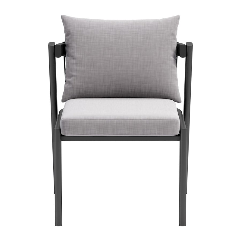 Zuo Modern Horizon Dining Chair Set of 2, Gray