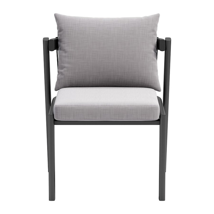 Zuo Modern Horizon Dining Chair Set of 2, Gray