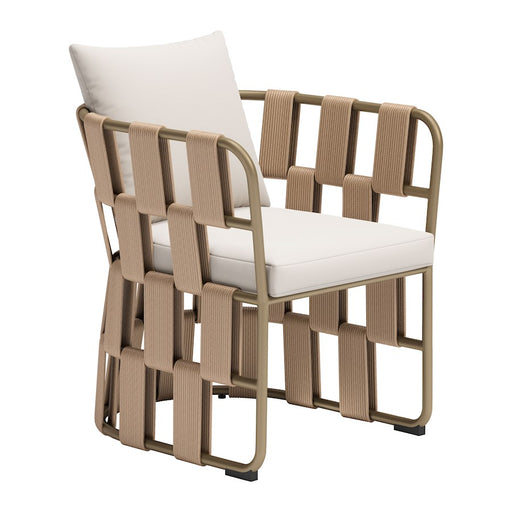 Zuo Modern Quadrat Dining Chair, White