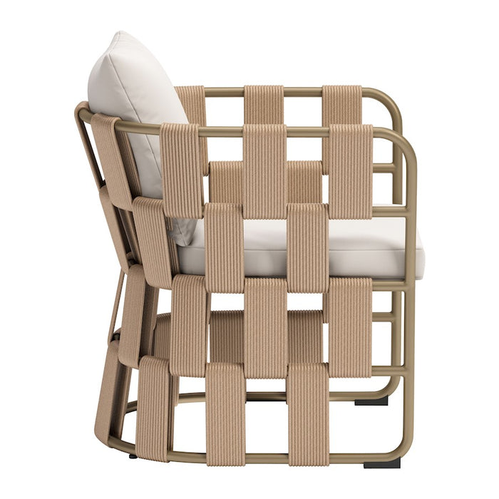 Zuo Modern Quadrat Dining Chair, White