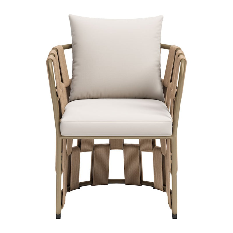 Zuo Modern Quadrat Dining Chair, White