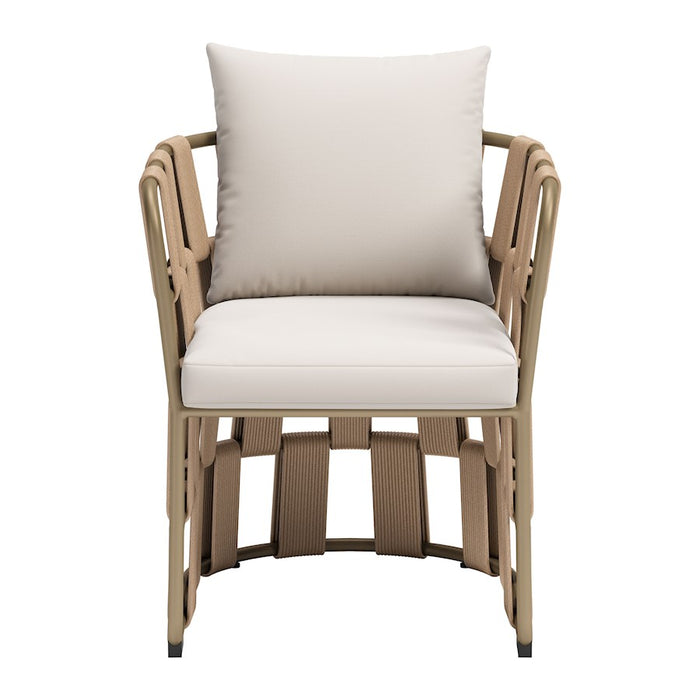 Zuo Modern Quadrat Dining Chair, White