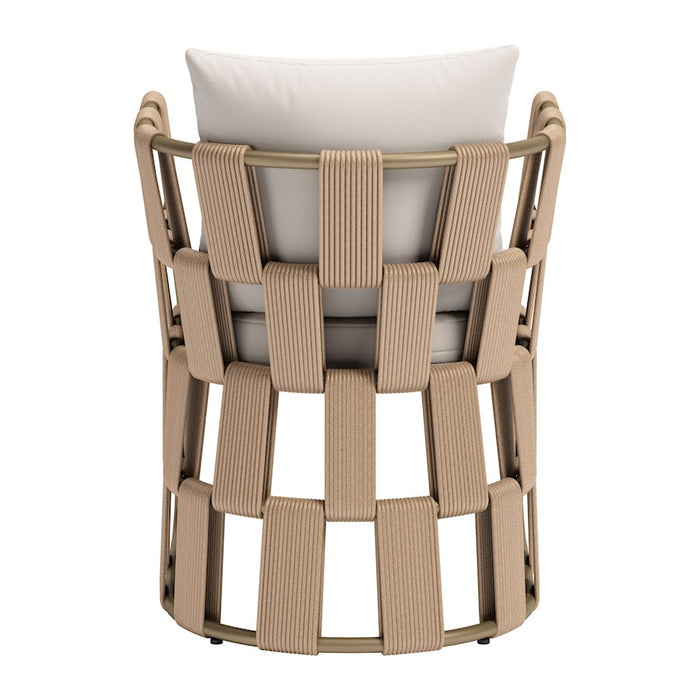 Zuo Modern Quadrat Dining Chair, White
