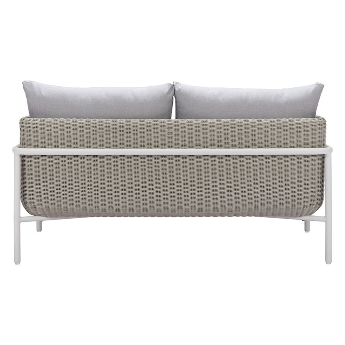 Zuo Modern Frais Loveseat, Gray