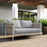 Zuo Modern Frais Loveseat, Gray