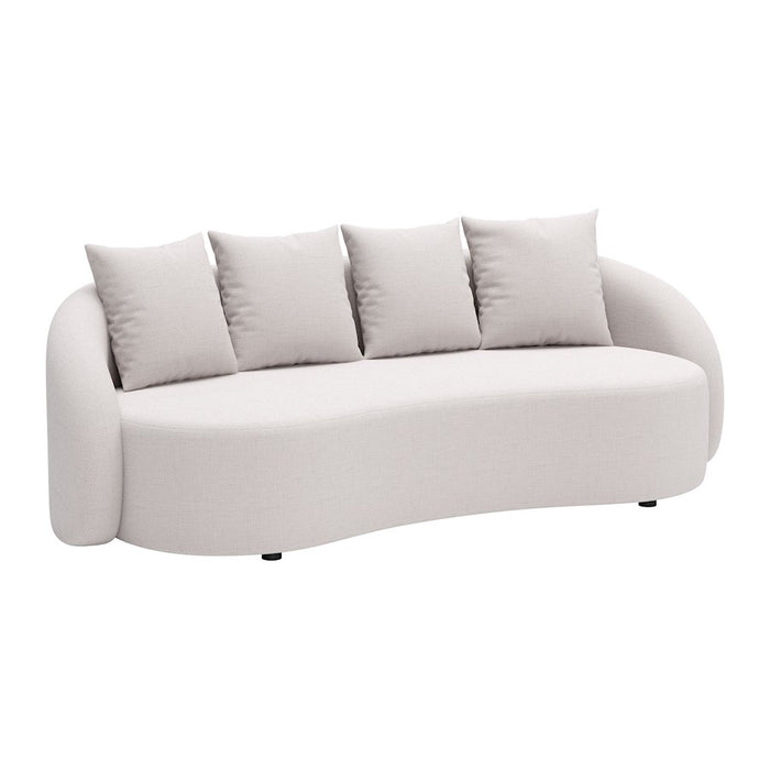 Zuo Modern Sunny Isles Outdoor Sofa, Beige - 704018
