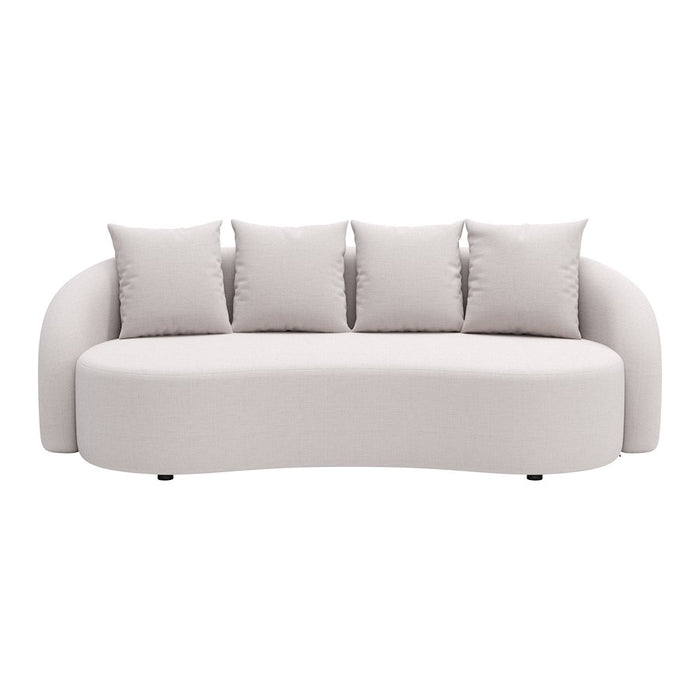 Zuo Modern Sunny Isles Outdoor Sofa, Beige