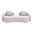 Zuo Modern Sunny Isles Loveseat, Beige