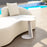 Zuo Modern Sunny Isles Side Table, White