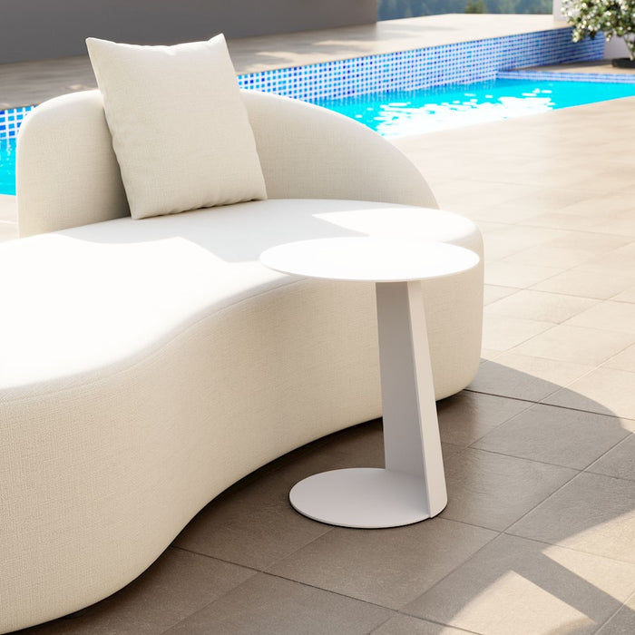 Zuo Modern Sunny Isles Side Table, White