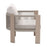 Zuo Modern Rebel Accent Chair, Beige