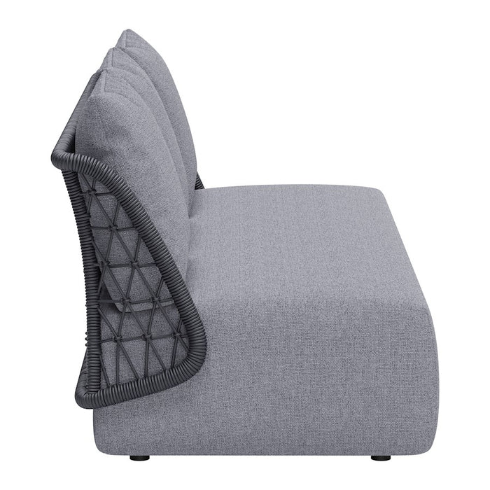 Zuo Modern Mekan Outdoor Sofa, Gray