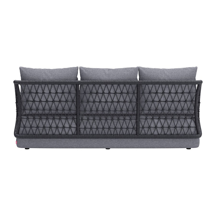 Zuo Modern Mekan Outdoor Sofa, Gray