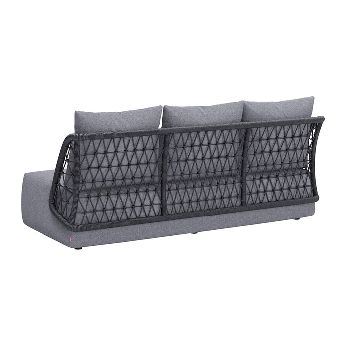 Zuo Modern Mekan Outdoor Sofa, Gray