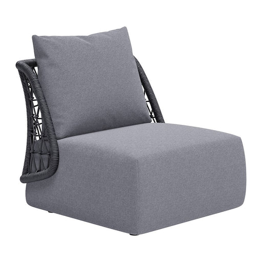 Zuo Modern Mekan Accent Chair, Gray