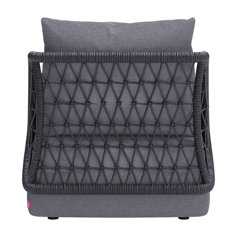 Zuo Modern Mekan Accent Chair, Gray