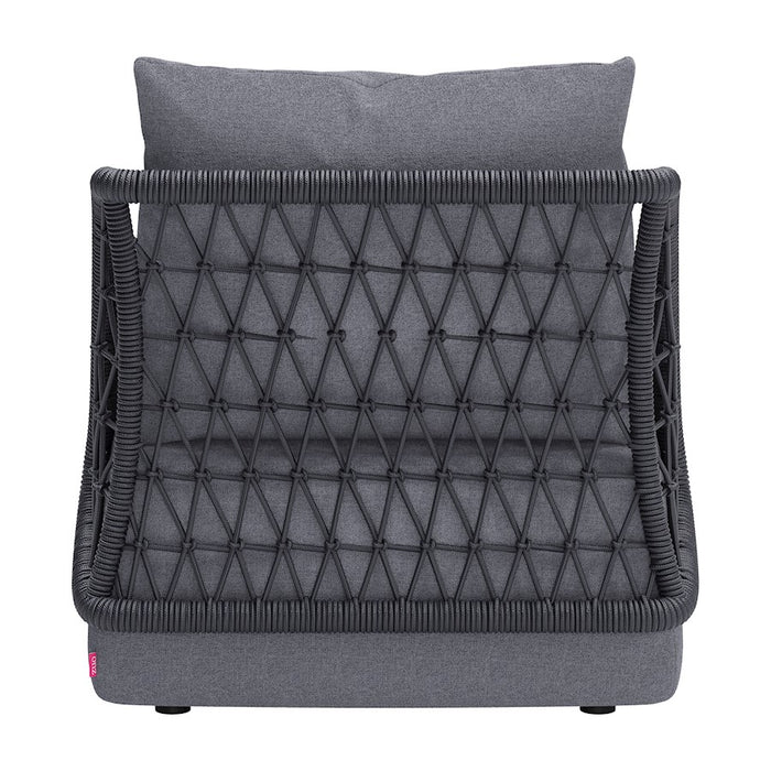 Zuo Modern Mekan Accent Chair, Gray