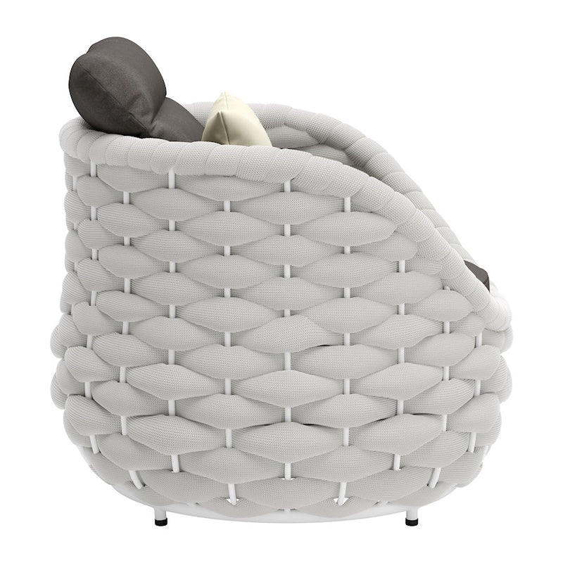 Zuo Modern Coral Reef Accent Chair, Gray