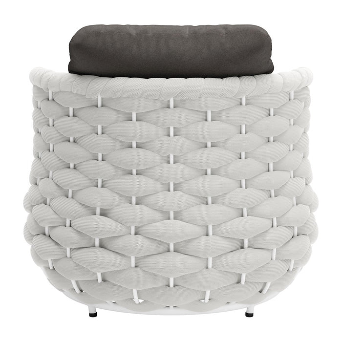 Zuo Modern Coral Reef Accent Chair, Gray