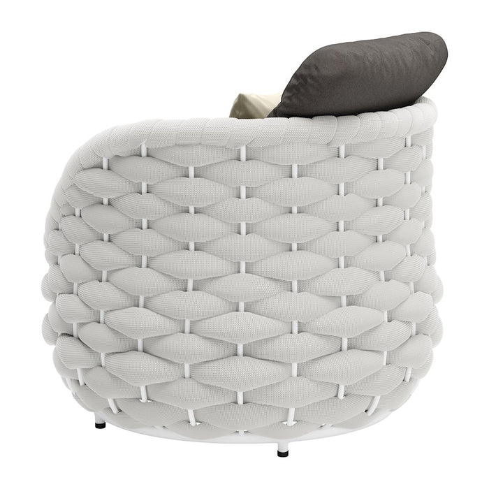 Zuo Modern Coral Reef Accent Chair, Gray