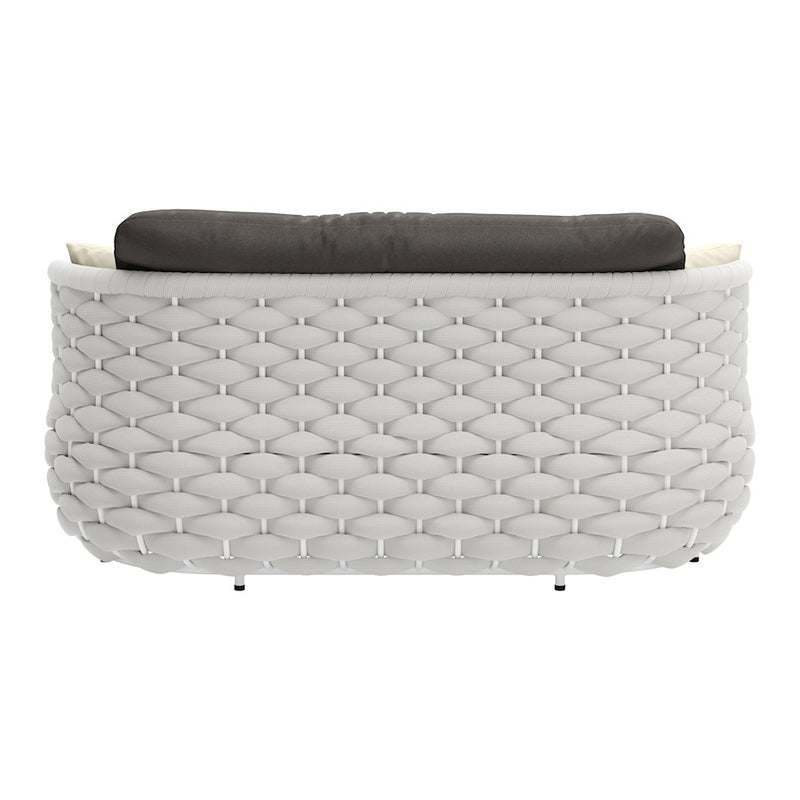 Zuo Modern Coral Reef Loveseat, Gray