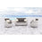 Zuo Modern Coral Reef Loveseat, Gray