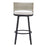 Zuo Modern Midnight Wave BarStool, White