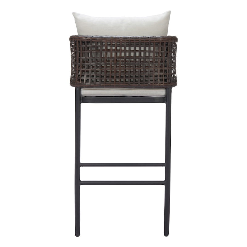 Zuo Modern Palm Paradise BarStool, Gray