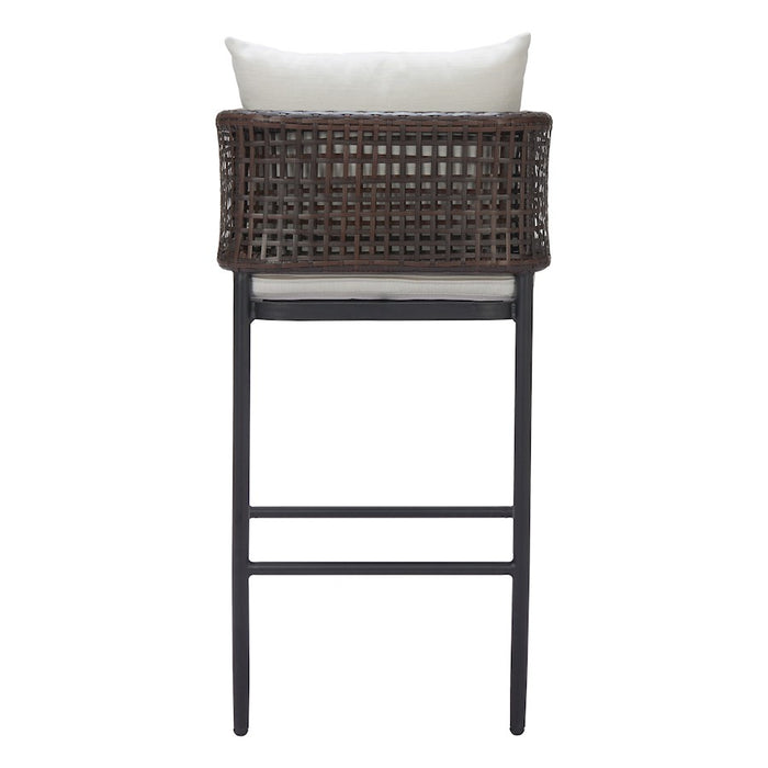 Zuo Modern Palm Paradise BarStool, Gray