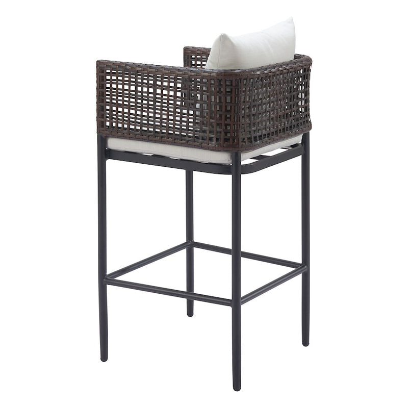 Zuo Modern Palm Paradise BarStool, Gray