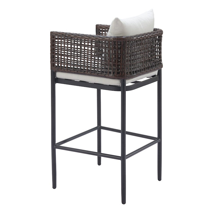 Zuo Modern Palm Paradise BarStool, Gray