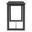 Zuo Modern Midnight Wave Bar Table, Black