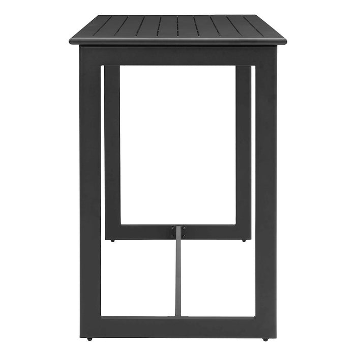 Zuo Modern Midnight Wave Bar Table, Black