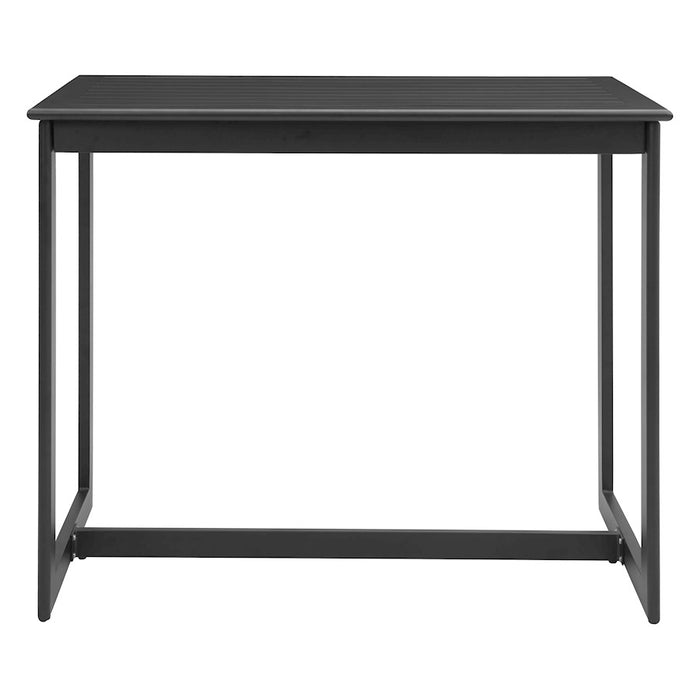 Zuo Modern Midnight Wave Bar Table, Black