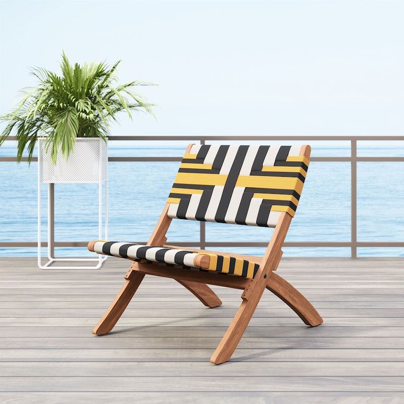 Zuo Modern Sunbeam Lounge Chair, Multicolor