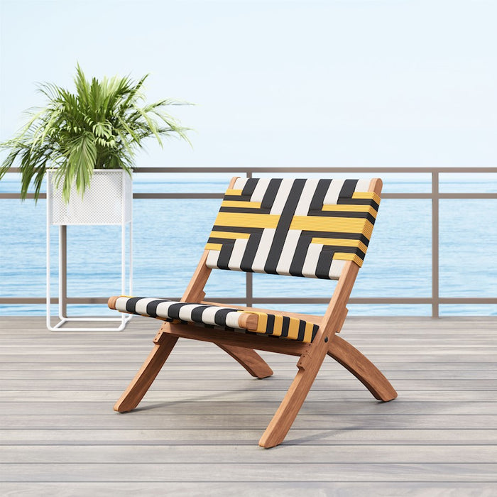 Zuo Modern Sunbeam Lounge Chair, Multicolor