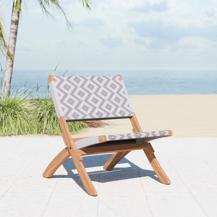 Zuo Modern Tide Lounge Chair, Multicolor