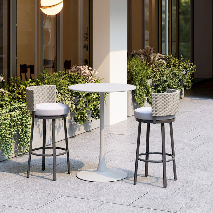 Zuo Modern Soleil Bar Table, White