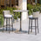 Zuo Modern Soleil Bar Table, Taupe