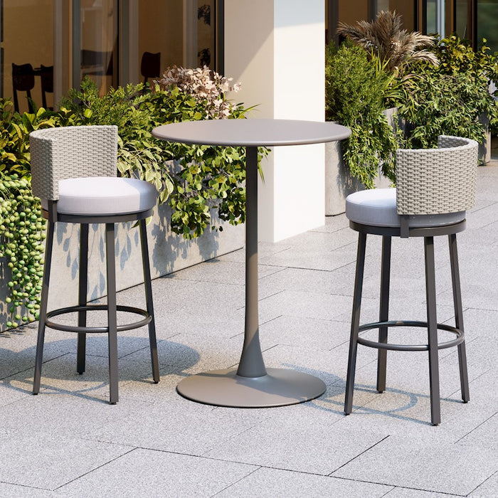 Zuo Modern Soleil Bar Table, Taupe