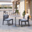 Zuo Modern Soleil Dining Table, Gray