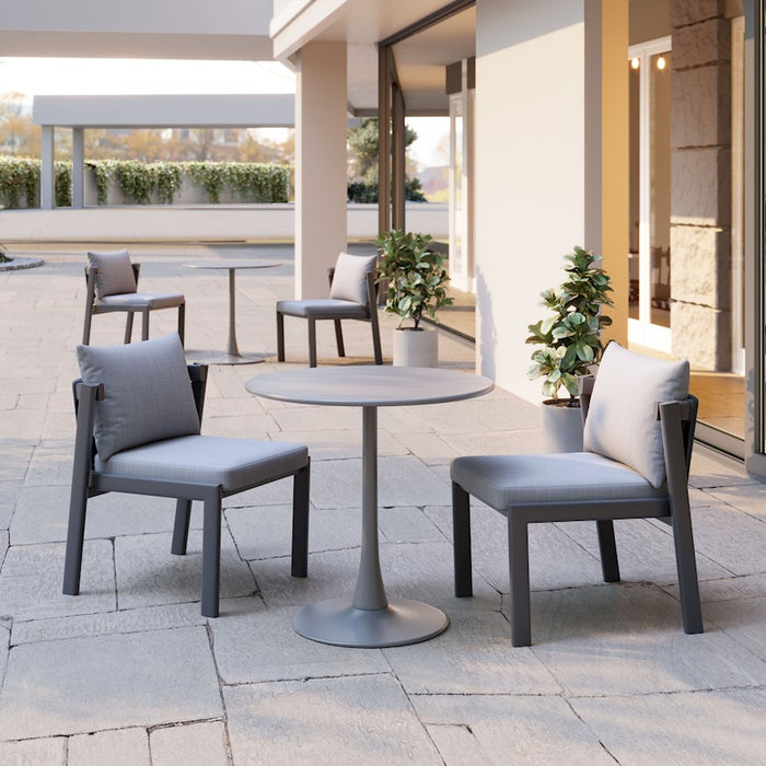 Zuo Modern Soleil Dining Table, Gray
