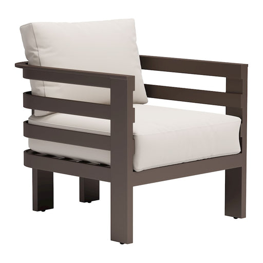 Zuo Modern Bal Harbor Armchair, White