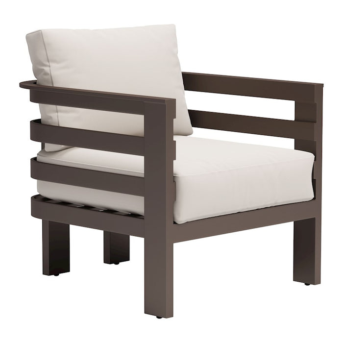 Zuo Modern Bal Harbor Armchair, White