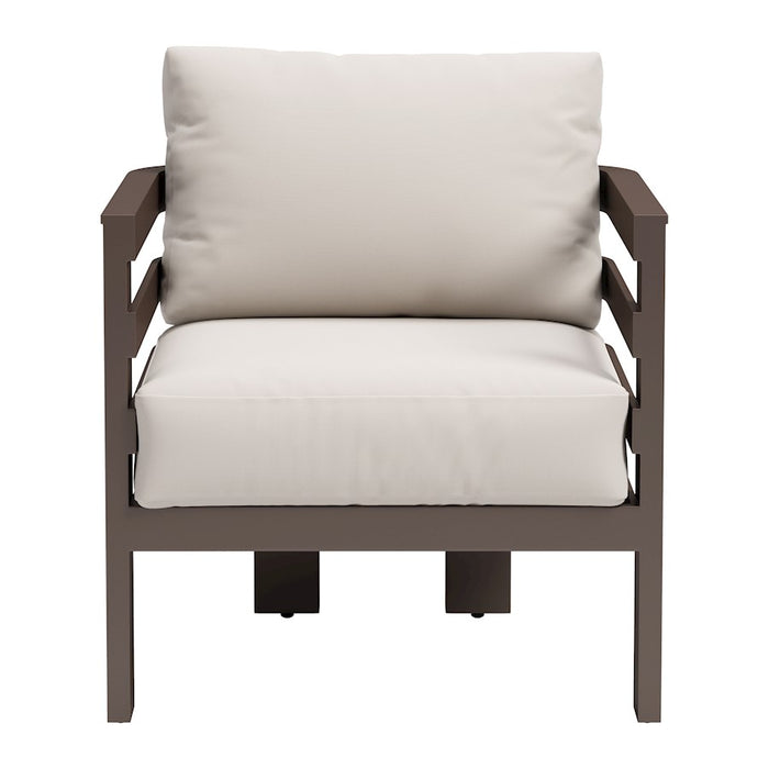 Zuo Modern Bal Harbor Armchair, White